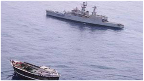 Pirates hijacked fishing boat and Indian Navy rescued it that had 23 Pak nationals 