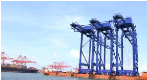 ZPMC delivers three more STS cranes to Sri Lanka’s ECT total six out of 12 planned