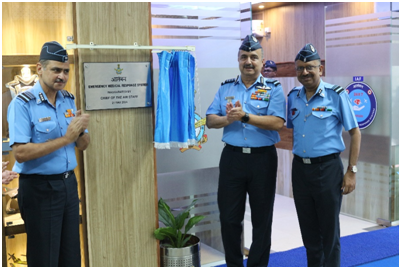 Chief of the air staff inaugurates first- ever emergency medical response system of IAF AT CHAF BENGALURU