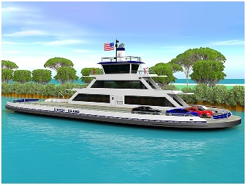 Eastern Shipbuilding wins contract to build new Fisher Island ferry