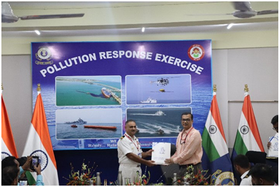 ICG conducts Pollution Response Seminar & Mock Drill in West Bengal to address critical challenges of combating oil spills at sea