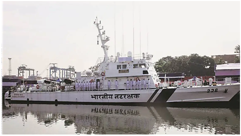 Coast Guard undertakes steel cutting ceremony on next generation patrol vessel