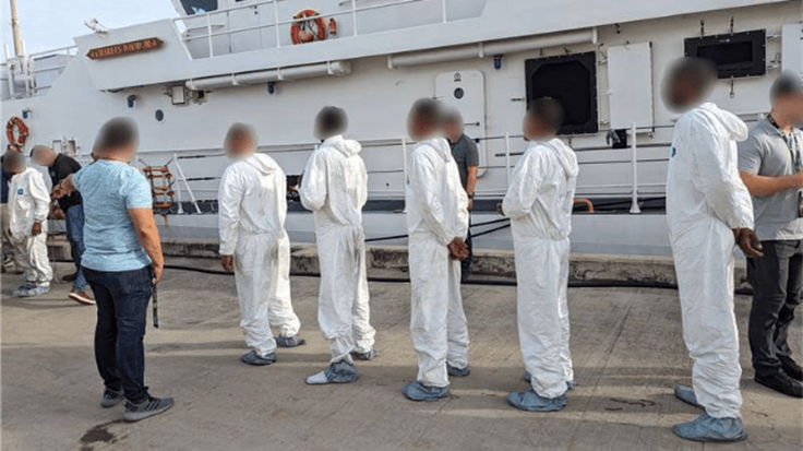 U.S. Coast Guard Busts Nine Venezuelans for Smuggling Cocaine worth $7 million