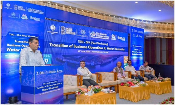 TERI and Deendayal Port host final conference on “Transition of Business Operations to Water Neutrality”/ 