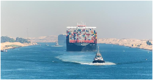 Suez Canal loses revenue by almost half due to Red Sea crisis