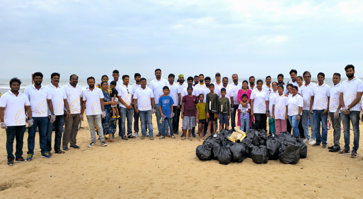 ANAVI's beach cleaning initiative