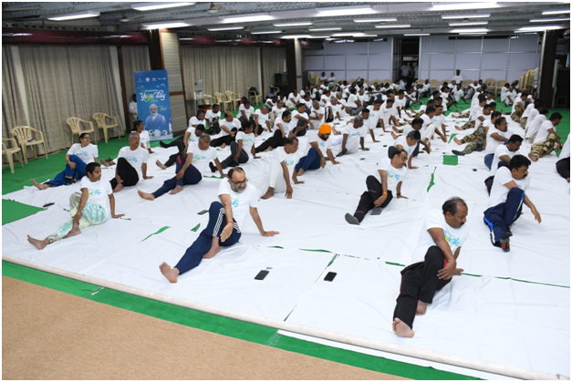 Chennai Port Authority celebrated International Yoga Day