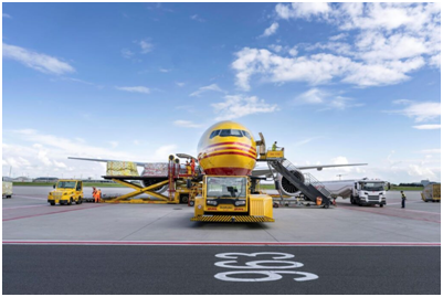 DHL Express leads the way in electrification of ground fleet at Brussels Airport