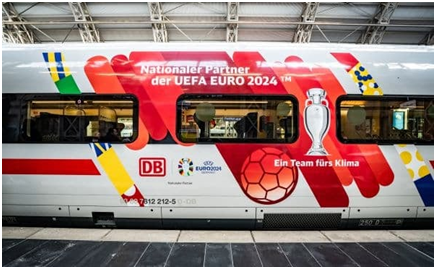 DB (GERMAN Rail) apologises to Euro 2024 football fans for delays