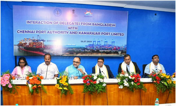 Chennai Port Hosts Fruitful Discussions with Composite Delegation from Bangladesh