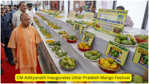 CM Adityanath Inaugurates Uttar Pradesh Mango Festival