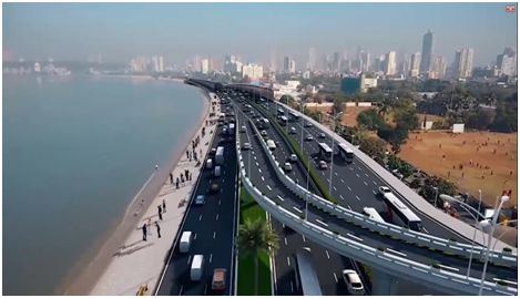 Haji Ali-Khan Abdul Gaffar Khan North-bound section of Mumbai Coastal road project opened for public use