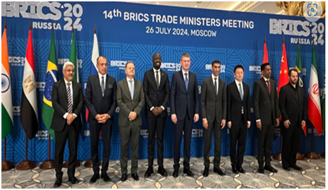 Commerce Secretary participates in the 14th BRICS Trade Ministers’ meeting