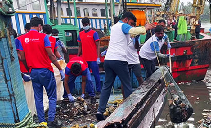 Malpe port cleans up: Major waste removal operation tackles pollution at Asia’s largest fishing hub