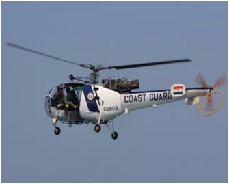 ICG chopper on rescue mission crashes into sea off Gujarat coast; 3 crew members missing