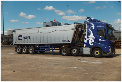 PD Ports invests US$1.3 million in new bulk tipper trucks