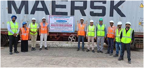 Adani ICD Kilaraipur (Ludhiana) commences direct train service to Pipavav Port