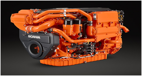 Scania launches new marine engine