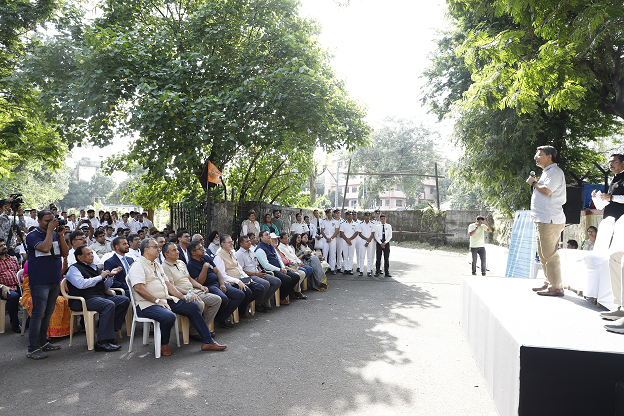 Over 1000 Bamboo Plantation Drive at Mumbai Port- Green cover