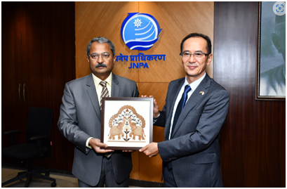 JNPA welcomes Yagi Koji, Consulate-General of Japan in Mumbai