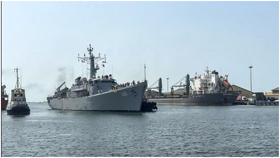 Indian Navy ships reach Iranian port for training amid West Asia tensions