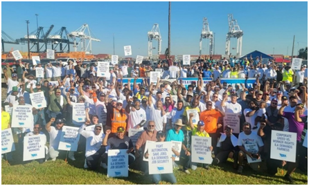 US Port’s Strike Enters Third Day with Fears of Pushing Economy into Recession