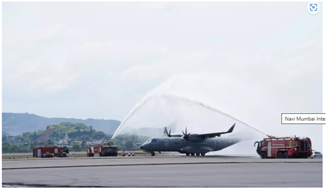 Navi Mumbai International Airport welcomes first aircraft