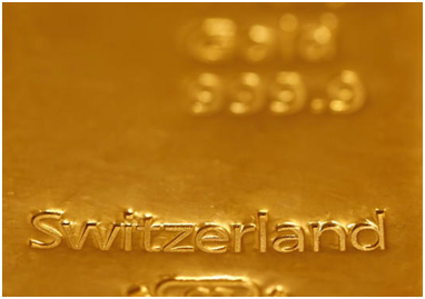 Swiss gold exports fall on lower supplies to India