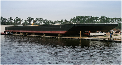 St. Johns Ship Building inks new contract to build two spud barges