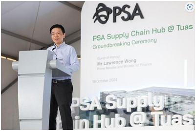 PSA breaks ground on new $647.5m supply chain hub, in efforts to keep Tuas Port competitive