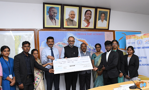 Chennai Port Authority Commits Rs. 2.79 Crores to Social Development through CSR Initiatives for 2024-2025