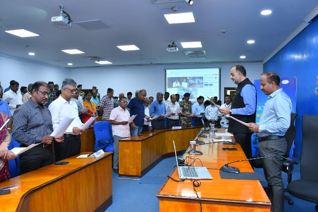 Chennai Port observed Rashtriya Ekta Diwas (National Unity Day) 