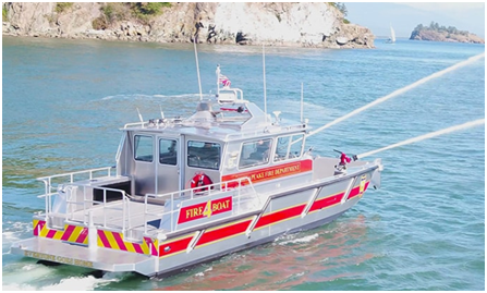 New fireboat delivered to Chesapeake Fire Department