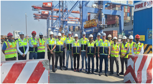 GPPL celebrating Global Safety Day 2024 at APM Terminals Pipavav