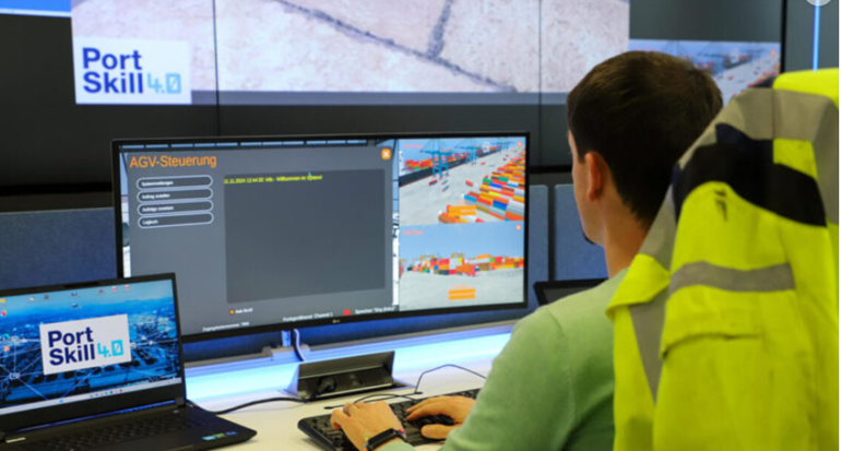 Training centre for digitalised port operations opens at HHLA CTA