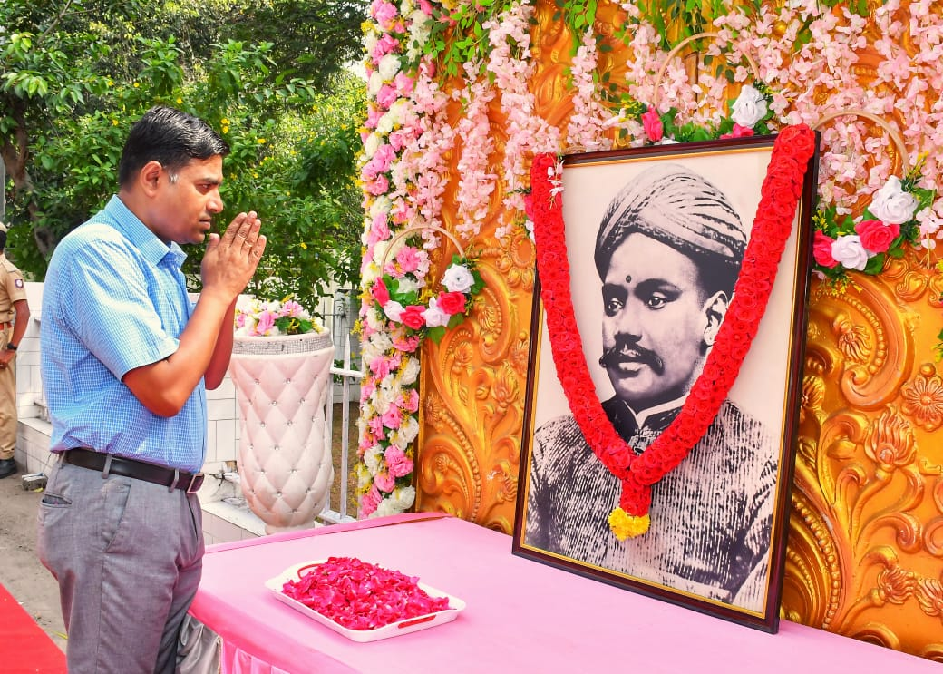 88th Memorial Day of  V.O.Chidambaranar, observed in Chennai Port