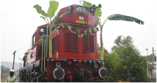 Adani Gangavaram Port introduces new locomotive