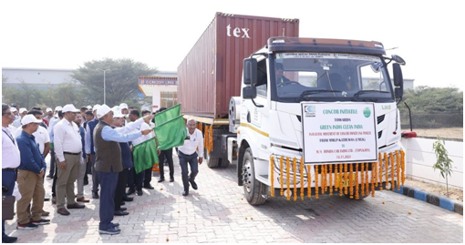 Inauguration of LNG Station at Concor’s MML Khatuwas, Rajasthan