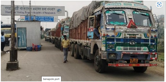 Mobile container scanner installed at Benapole port