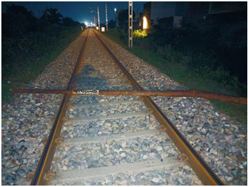 Plot to derail train foiled in UP; 25-foot iron rod found