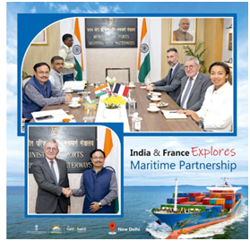 India and France strengthen Maritime Partnership