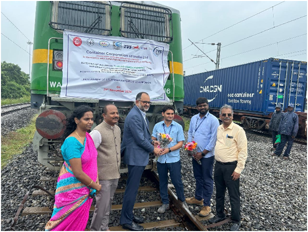 Faster transportation of containers between Chennai Port and  Other  areas of TN ;   Remarkable Steps taken  by Chennai Port 