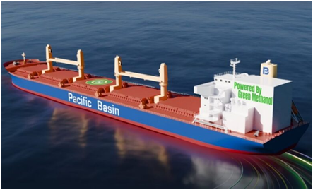 Pacific Basin orders methanol dual-fuel ultramaxes