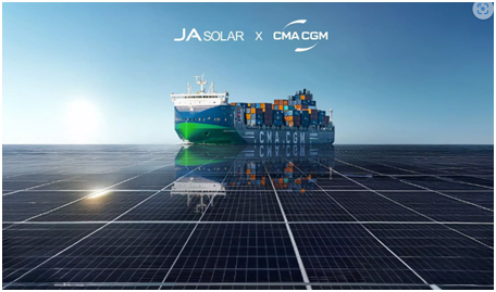 JA Solar sign deal to decarbonise shipping 