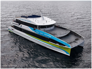 Ocean Master: Fast ferry delivered fast 