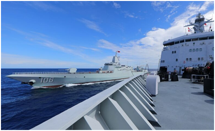 China deploys navy in drills around Taiwan