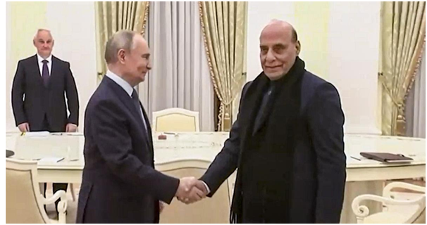 Despite pressure, India consciously decided to deepen engagement with Russia: Rajnath Singh 