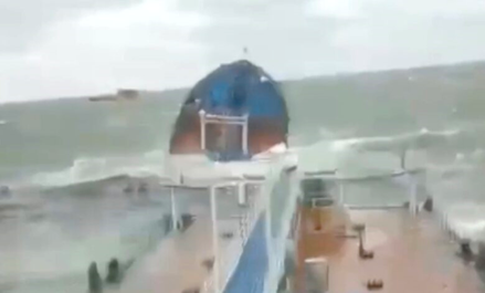 Storms take out three Russian ships in a day