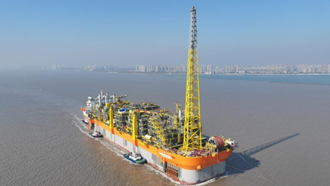 World’s largest FPSO departs from Jiangsu