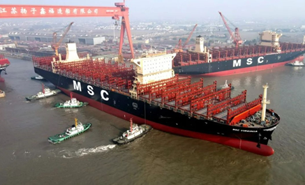 MSC orders additional 10 LNG dual-fuel boxships